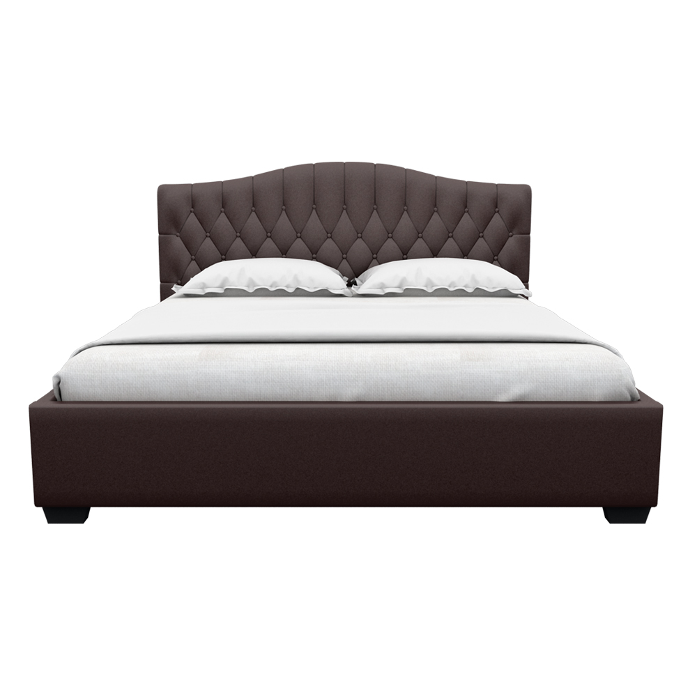 Winser Queen size Bed-Brown